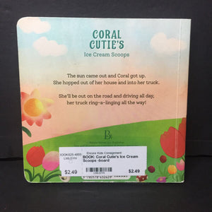 Coral Cutie's Ice Cream Scoops -board
