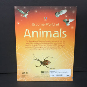 Usborne World of Animals (Susanna Davidson & Mike Unwin) (Mammals) -educational paperback