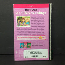 Load image into Gallery viewer, A Surprise Find (American Girl Innerstar University) (Choose Your Own Adventure) (Erin Falligant) -character series paperback
