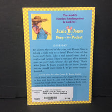 Load image into Gallery viewer, Junie B. Jones Has a Peep in her Pocket (Barbara Park) -series paperback

