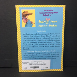 Junie B. Jones Has a Peep in her Pocket (Barbara Park) -series paperback