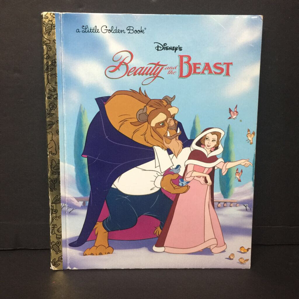 Beauty and the Beast (Golden Book) (Disney Princess) (Teddy Slater) -character hardcover