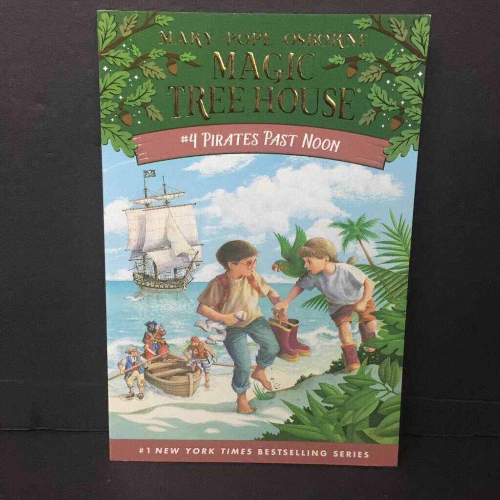 Pirates Past Noon (Magic Tree House) (Mary Pope Osborne) -series paperback