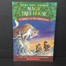 Load image into Gallery viewer, Sunset of the Sabertooth (Magic Tree House) (Mary Pope Osborne) -series paperback
