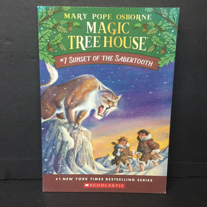 Sunset of the Sabertooth (Magic Tree House) (Mary Pope Osborne) -series paperback