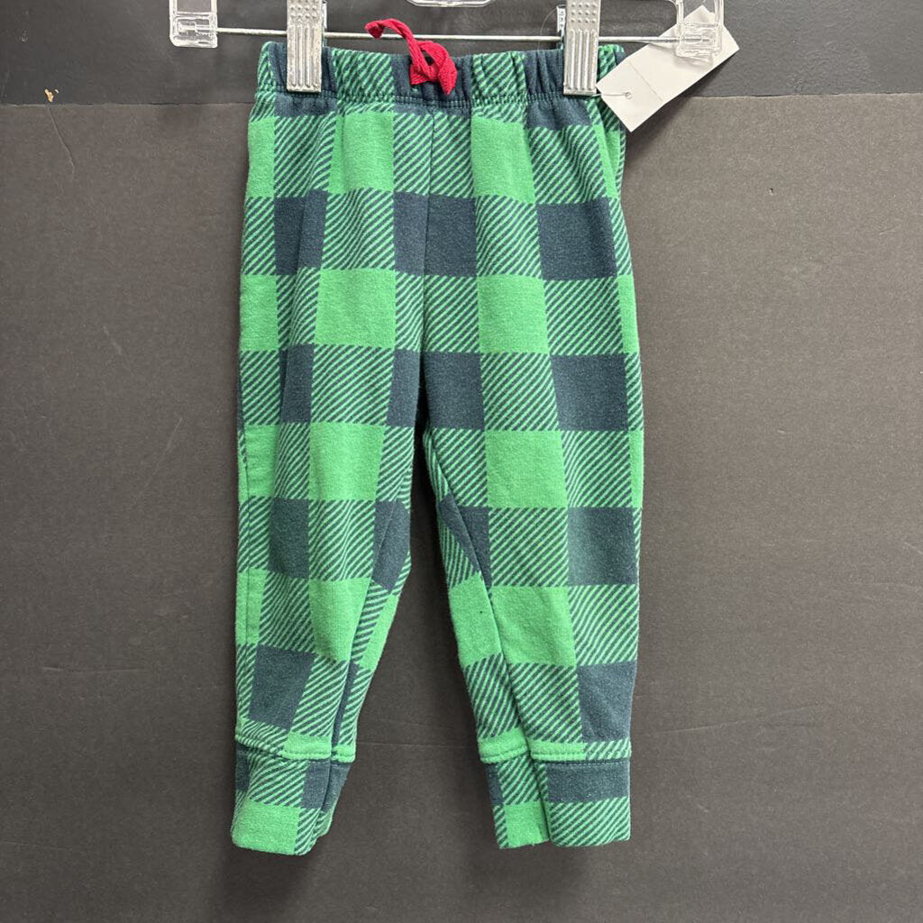 Plaid Sweat Pants