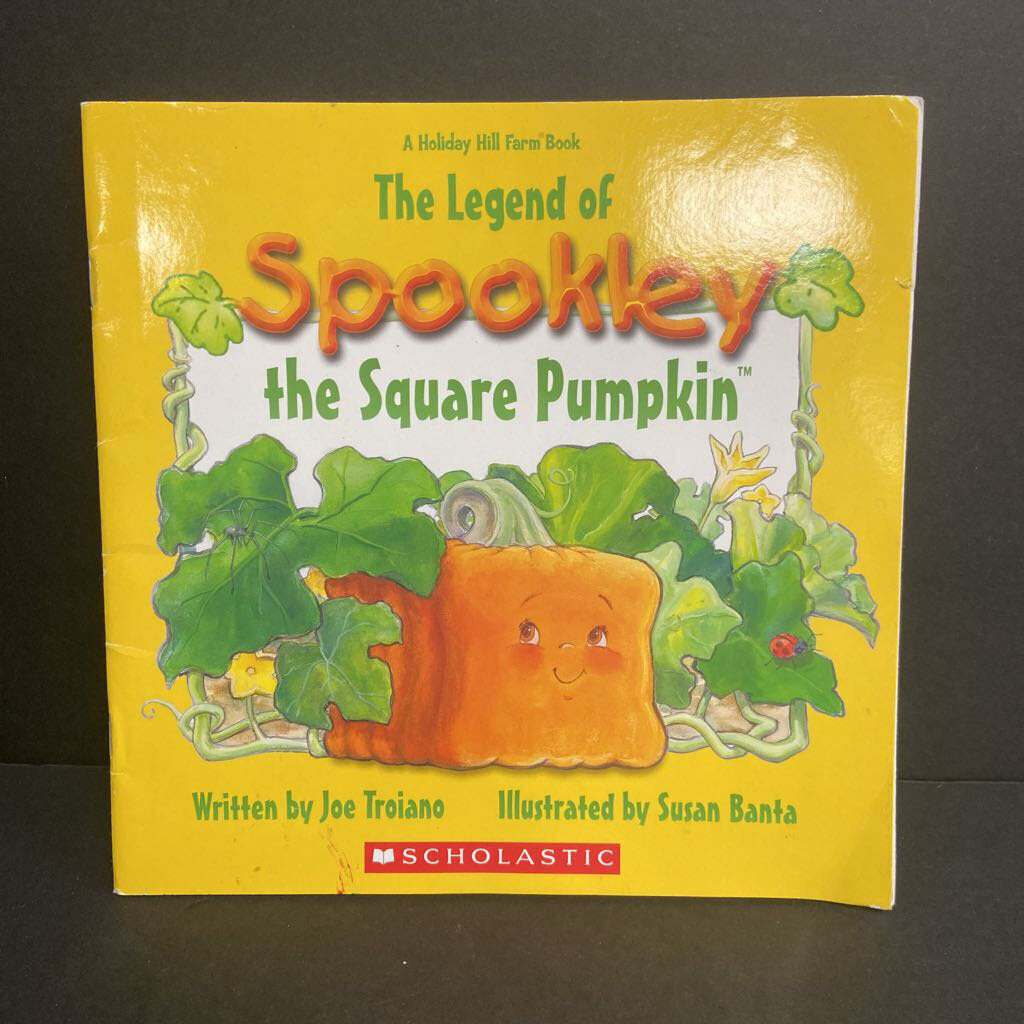 The Legend of Spookley the Square Pumpkin (Joe Troiano) (Season: Fall, Holiday: Halloween) -paperback