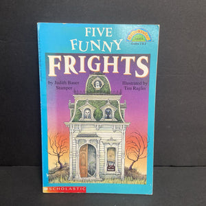 Five Funny Frights (Hello Reader Level 4) (Season: Fall, Holiday: Halloween) (Judith Bauer Stamper) -reader paperback