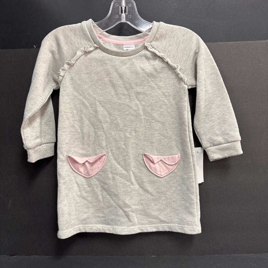 Sparkly Heart Ruffle Top