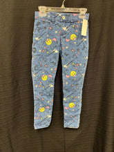 Load image into Gallery viewer, Musical Emoji Denim Pants
