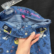 Load image into Gallery viewer, Musical Emoji Denim Pants
