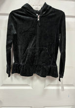 Load image into Gallery viewer, Hooded Zip Ruffle Sweatshirt (NEW)
