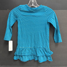 Load image into Gallery viewer, Striped Ruffle Tunic
