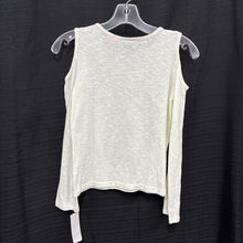 Load image into Gallery viewer, Sparkly Owl Cold Shoulder Top
