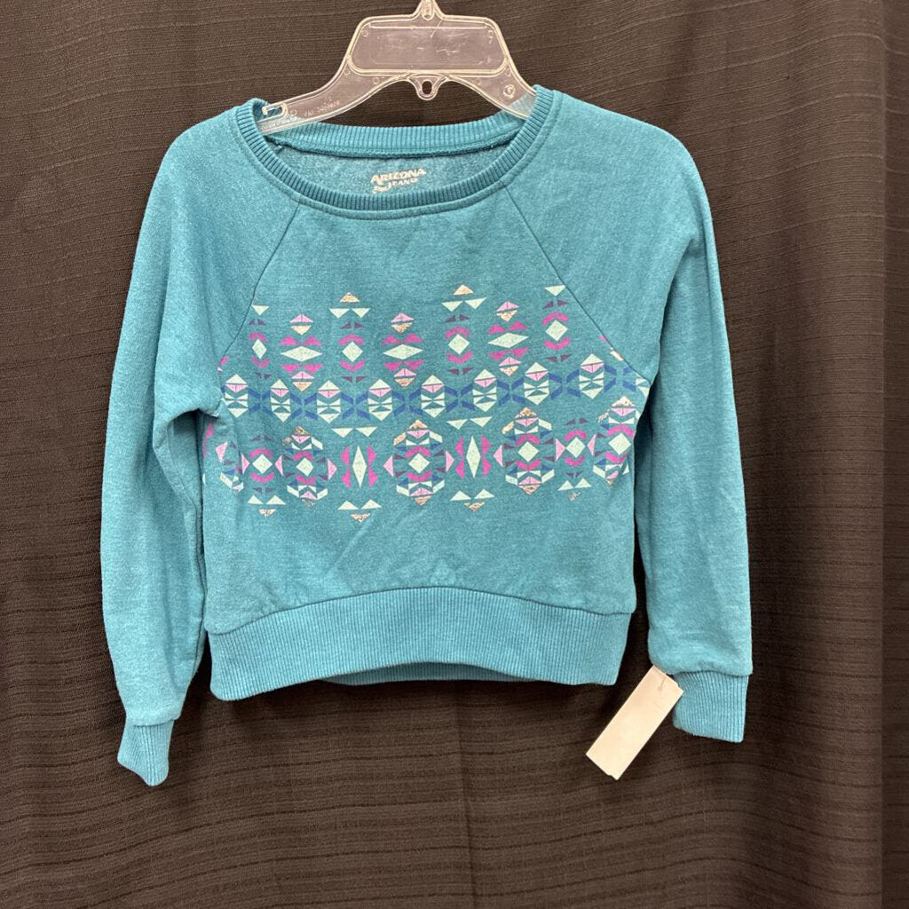 Patterned Sweatshirt