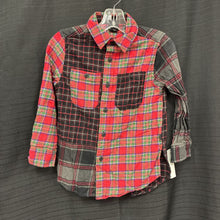 Load image into Gallery viewer, Plaid Button Down Top

