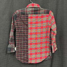 Load image into Gallery viewer, Plaid Button Down Top
