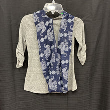 Load image into Gallery viewer, Elephant Scarf Top
