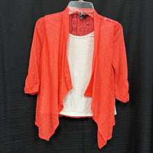 Load image into Gallery viewer, Lace Open Front Top
