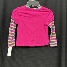 Load image into Gallery viewer, Striped Flower Top
