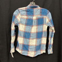 Load image into Gallery viewer, Plaid Button Down Top
