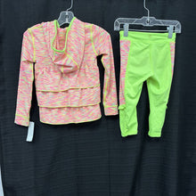 Load image into Gallery viewer, 2pc Hooded Ruffle Outfit
