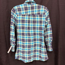 Load image into Gallery viewer, Plaid Button Down Top
