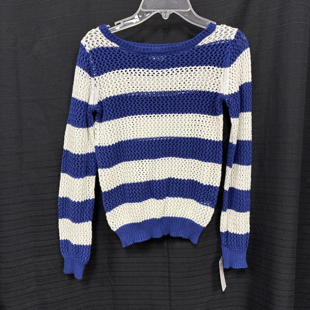 Striped Knit Sweater