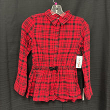 Load image into Gallery viewer, Plaid Button Down Top (NEW)
