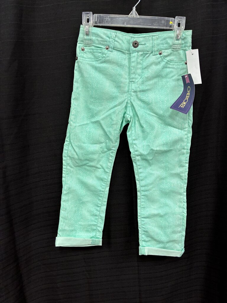 Snake Print Denim Pants (NEW)