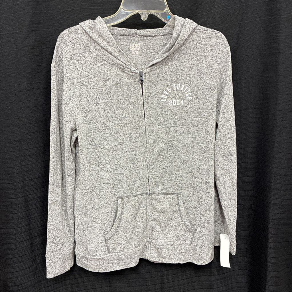Hooded Zip Sweatshirt