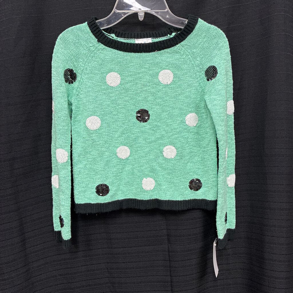 Polka Dot Sequin Sweater