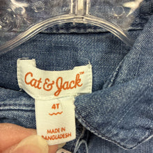 Load image into Gallery viewer, Denim Button Top
