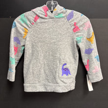 Load image into Gallery viewer, Hooded Dinosaur Sweatshirt
