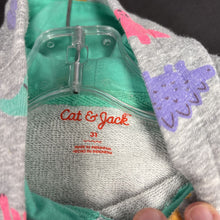 Load image into Gallery viewer, Hooded Dinosaur Sweatshirt
