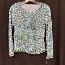 Load image into Gallery viewer, Animal Print Sequin Top
