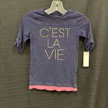Load image into Gallery viewer, &quot;C&#39;est La Vie&quot; Top
