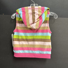 Load image into Gallery viewer, Striped Hooded Vest
