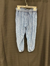 Load image into Gallery viewer, Denim Ruffle Waist Pants
