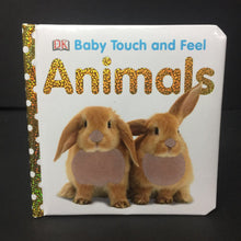 Load image into Gallery viewer, Animals (DK) -touch &amp; feel board
