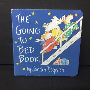 The Going To Bed Book (Sandra Boynton) -board