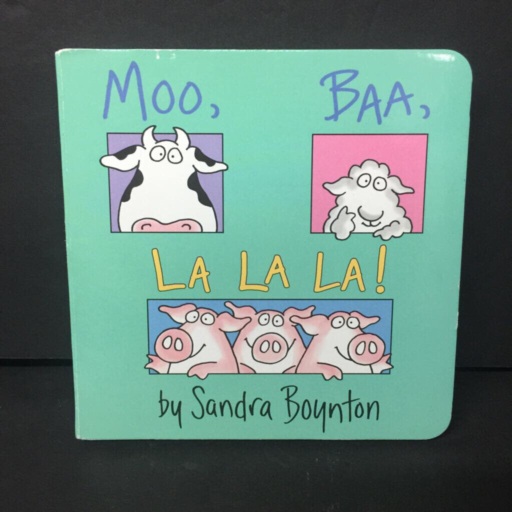 Moo, Baa, La La La! (Sandra Boynton) -board