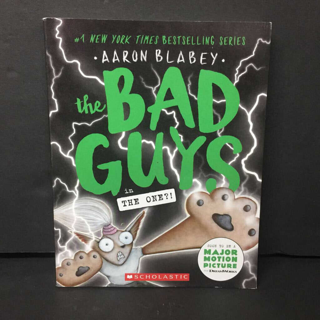 The Bad Guys in The One?! (Aaron Blabey) -series paperback