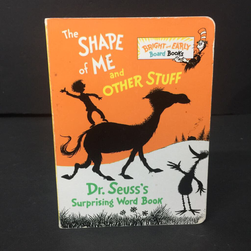 The Shape of Me And Other Stuff: Dr. Seuss's Surprising Word Book -dr seuss board