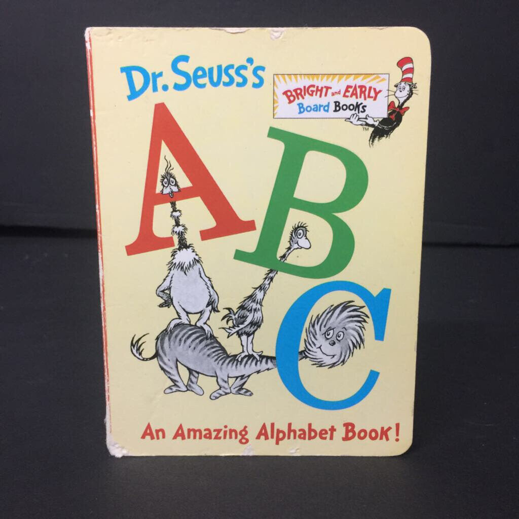 Dr. Seuss's ABC: An Amazing Alphabet Book (Orange Cover) -dr. seuss board