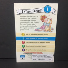 Load image into Gallery viewer, Fancy Nancy: Time for Puppy School (Jane O&#39;Connor) (I Can Read Level 1) -character reader paperback

