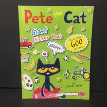 Load image into Gallery viewer, Pete the Cat Giant Sticker Book -character activity paperback
