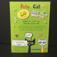 Load image into Gallery viewer, Pete the Cat Giant Sticker Book -character activity paperback
