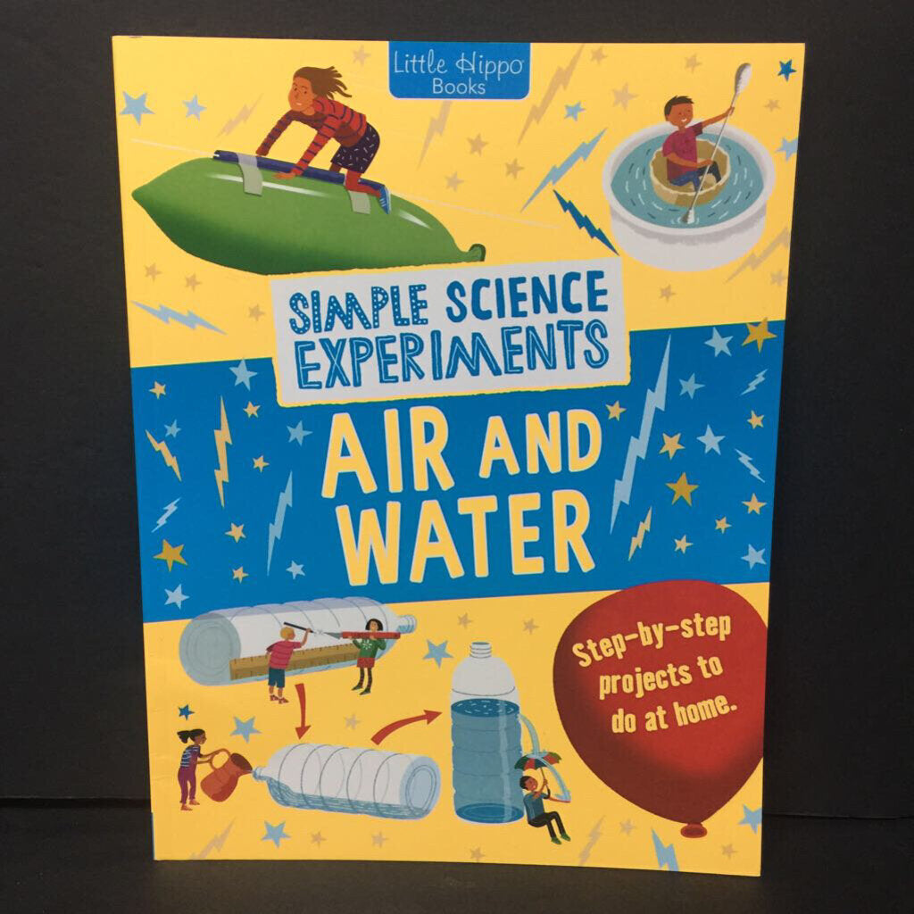 Air and Water (Simple Science Experiments) (Little Hippo) (General Science) -educational paperback
