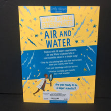 Load image into Gallery viewer, Air and Water (Simple Science Experiments) (Little Hippo) (General Science) -educational paperback
